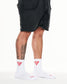 LOGO SOCKS (WHITE/RED)
