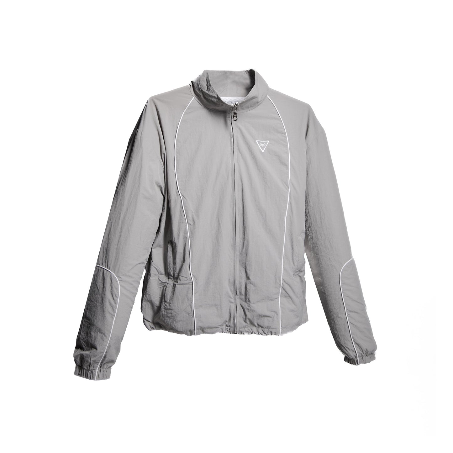 NYLON ZIPPER JACKET (GREY)