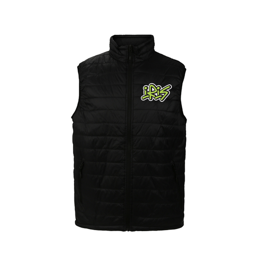 BLACK LOGO VEST (GREEN)