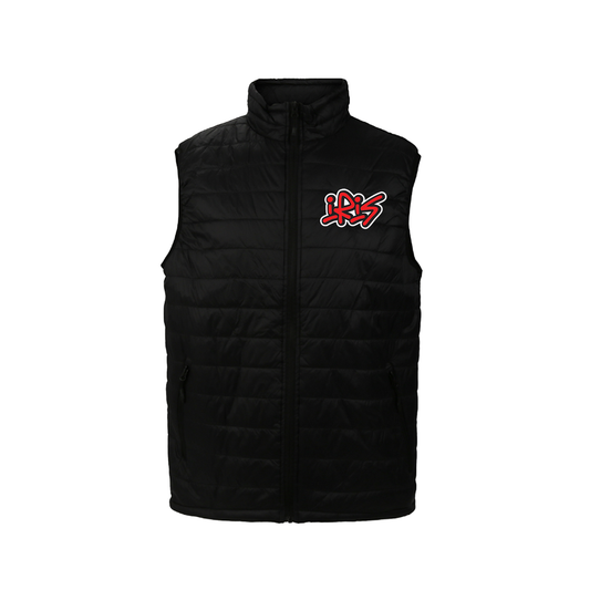 BLACK LOGO VEST (RED)