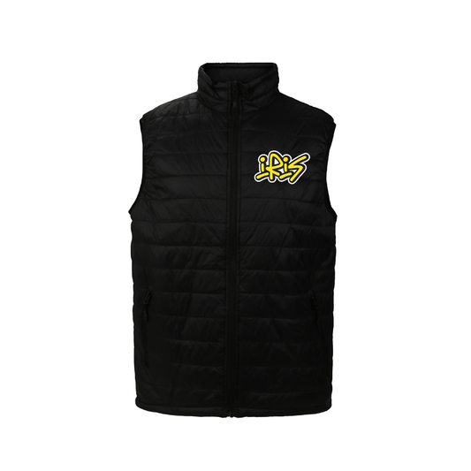 BLACK LOGO VEST (YELLOW)